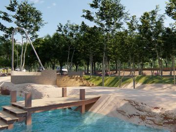 Casa con alberca privada, en Lagos del Sol, casa club y amenidades, Cancún.