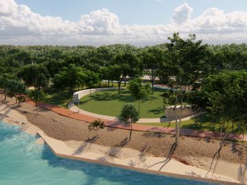 Casa con alberca privada, en Lagos del Sol, casa club y amenidades, Cancún.