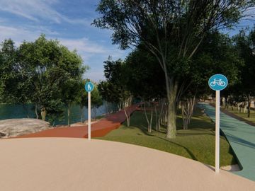 Casa con alberca privada, en Lagos del Sol, casa club y amenidades, Cancún.
