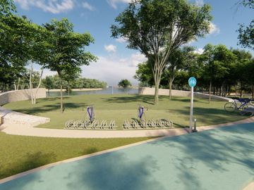 Casa con alberca privada, en Lagos del Sol, casa club y amenidades, Cancún.