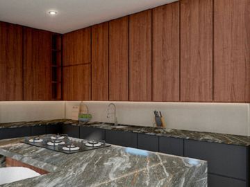 Casa con alberca privada, en Lagos del Sol, casa club y amenidades, Cancún.