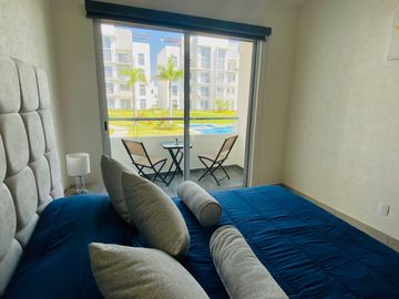 Venta de departamento en Morelos planta baja 3 recamaras con alberca acepto CREDITOS
