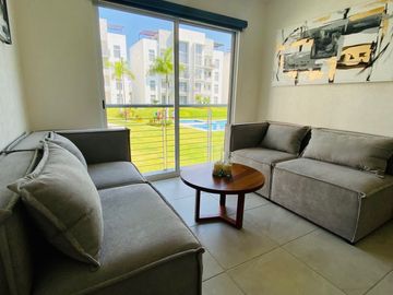 Venta de departamento en Morelos planta baja 3 recamaras con alberca acepto CREDITOS