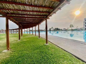 Venta de departamento en Morelos planta baja 3 recamaras con alberca acepto CREDITOS