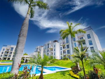 Venta de departamento en Morelos planta baja 3 recamaras con alberca acepto CREDITOS