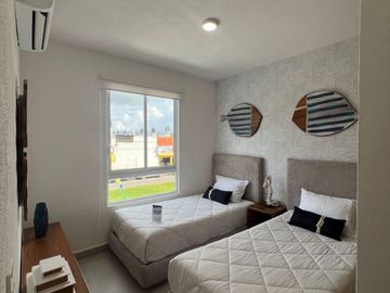 DEPARTAMENTO DE 2 RECAMARAS Y 2 BAÑOS EN COTO CON ALBERCA.