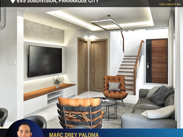 BF Homes EVS Subdivision, 2 Storey 4 Bedroom, 4 Bathroom with 3 Parking Garage, Unfurnished, at 300 SQM Floor Area and 204 SQM Floor Area, Brand New H