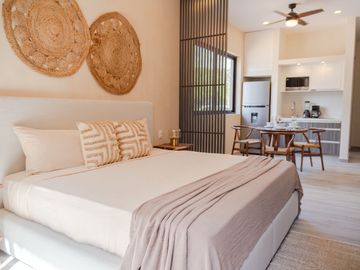 DEPARTAMENTO EN VENTA EN TULUM CENTRO PLANTA BAJA CON JARDIN PRIVADO