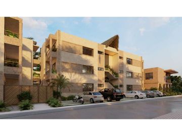 DEPARTAMENTO EN VENTA EN TULUM CENTRO PLANTA BAJA CON JARDIN PRIVADO