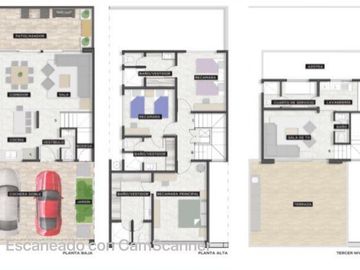 CASA EN VENTA EN RESIDENCIAL SANTORAL III, GARCIA