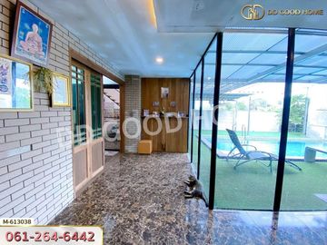 Single house, Bang Ban-Phak Hai Road, Bang Ban District, Ayutthaya Province