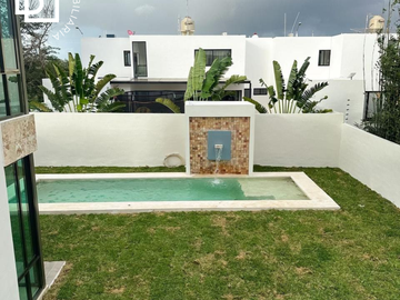 Casa en venta en San Diego Cutz para entrega inmediata de 4 recamaras con alberca