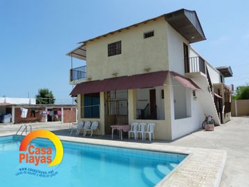Casa Rentera con Piscina y Vista Al Mar de Venta en Playas, Via a Data.