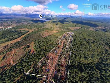Parcelas 5000m2 Parral, agua potable instalada y luz ene l proyecto