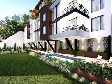 Hermoso departamento en planos 2 habitaciones con terraza y vista, Gonzalez Suarez