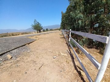 Valle Alegre, parcela 20.000 mts, cercada, con construcciones y pozo