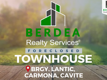 Residential Townhouse For Sale in Carmona, Cavite