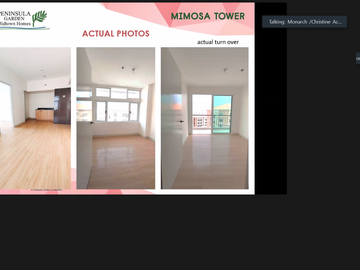 ready for occupancy apartment condominium rent to own near malate roxas blvd BSP APOSTLE CHURCH 2 bedroom ready for occupancy in Peninsula Garden Midt