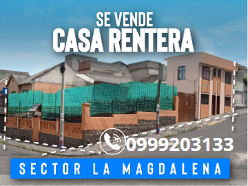 VENDO PROPIEDAD, AREA DE TERRENO 408m2 , ESQUINERA,SECTOR LA ATAHUALPA, QUITO, ECUADOR