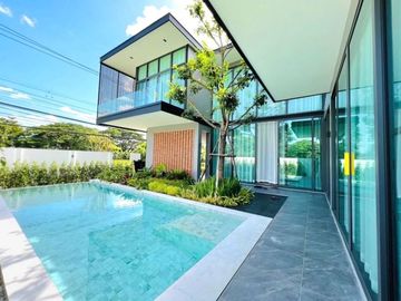Newly built modern style house with private swimming pool near the city of Chiang Mai Location: Tha Wang Tan Subdistrict, Hang Dong District, Chiang M