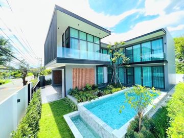 Newly built modern style house with private swimming pool near the city of Chiang Mai Location: Tha Wang Tan Subdistrict, Hang Dong District, Chiang M