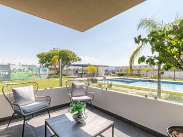 Departamento con alberca canchas de pádel a 15 minutos de Cuernavaca