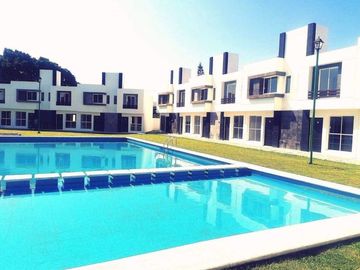 casa con 3 recamaras en  condominio en Jiutepec Morelos