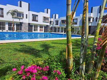 casa con 3 recamaras en  condominio en Jiutepec Morelos