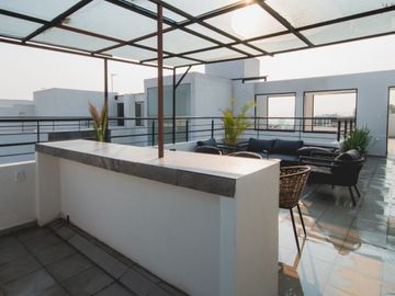 OPORTUNIDAD UNICA COMPRA TU DEPARTAMENTO DE LUJO CON ELEVADOR EN PERINORTE $2,481,354.00 pesos 2do piso 72.60 m2 con una Recamara opción a dos, con 17