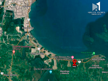 14 HECTÁREAS EN VENTA EN ALVARADO RIVIERA VERACRUZANA | ARLETTE FLORES