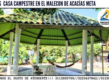 VENDO CASA CAMPESTRE ACACÍAS META