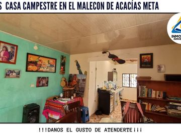 VENDO CASA CAMPESTRE ACACÍAS META