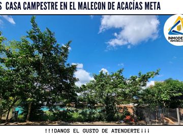 VENDO CASA CAMPESTRE ACACÍAS META
