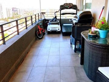 DEPARTAMENTO EDIFICIO CALAFQUÉN II, 3D+3B; BD Y 2 ESTACIONAMIENTOS, BARTOLO SOTO, SAN MIGUEL
