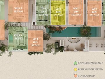Tulum 4 Villas, 7 Penthouses y 7 Lofts