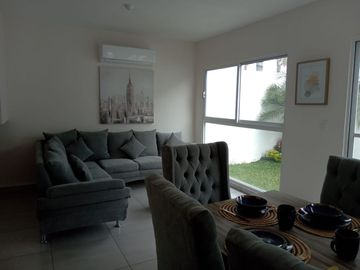 Una Casa con Laguna, Alberca, Jardín, Gym, Spa en Oaxtepec Morelos