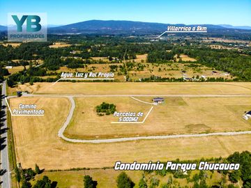 PARCELAS A 8 KM DE VILLARRICA