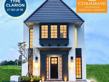 CLARION Rumah Modern Millennial di Red Terracotta CitraGrand Semarang