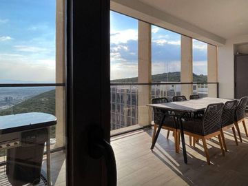 Departamento con terraza, cuarto de lavado,  Alberca, Gym, pre-construccion, Zibata, Queretaro.