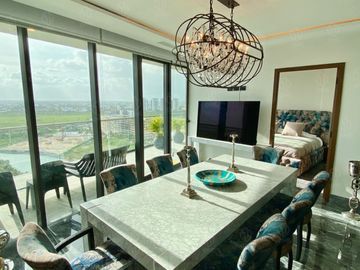 OPORTUNIDAD SHARK TOWER PISO 16> DEPA AMUEBLADO EN PUERTO CANCUN > GRANDES VISTAS Y AMENIDADES