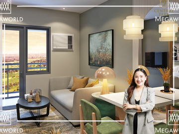 Preselling Studio unit with balcony (38 SQM - 7th floor) in 9 Central Park - First every residential tower in NGC - Northwin Global City, Marilao Bula