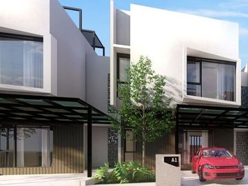 DIJUAL RUMAH MEWAH LOKASI PREMIUM DI CISITU DAGO BANDUNG KOTA  2 LANTAI PLUS ROOFTOP DESAIN MODERN DISKON 500JUTA FREE KITCHEN SET
