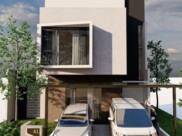 DIJUAL RUMAH MEWAH LOKASI PREMIUM DI CISITU DAGO BANDUNG KOTA  2 LANTAI PLUS ROOFTOP DESAIN MODERN DISKON 500JUTA FREE KITCHEN SET