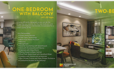 PRE-SELLING STUDIO CONDOMINIUM AT WOODSVILLE CREST MERVILLE PARANAQUE NEAR AIRPORT