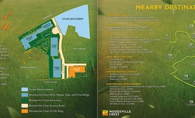 PRE-SELLING STUDIO CONDOMINIUM AT WOODSVILLE CREST MERVILLE PARANAQUE NEAR AIRPORT