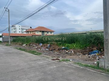 Land for sale, Sukhumvit 105, size 551 sq.wa., width 46 m., depth 45.5 m., Bang Na, near expressway/48-LA-64016