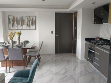 DEPARTAMENTO VANGUARDISTA EN PREVENTA TORRE ALBERO EN PUNTA CASCATTA LOMAS DE ANGELOPOLIS