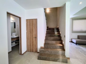 venta casa nueva puebla camino real a cholula roofgarden en fraccionamiento