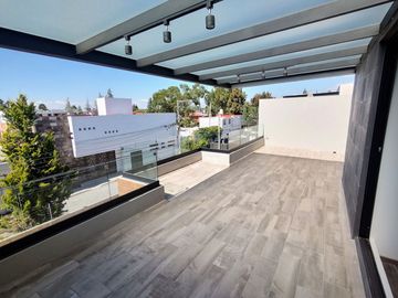 venta casa nueva puebla camino real a cholula roofgarden en fraccionamiento