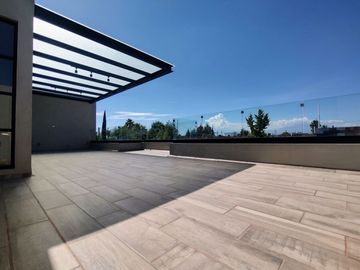 venta casa nueva puebla camino real a cholula roofgarden en fraccionamiento